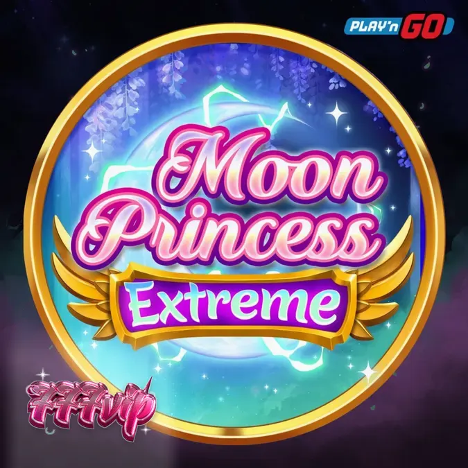 Interface do slot Moon Princess Extreme com elementos visuais de anime